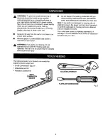 Preview for 8 page of Craftsman 315.216360 Owner'S Manual