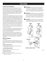 Предварительный просмотр 12 страницы Craftsman 315.218291 Operator'S Manual