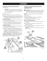 Предварительный просмотр 22 страницы Craftsman 315.218291 Operator'S Manual