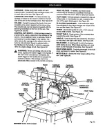 Предварительный просмотр 20 страницы Craftsman 315.220100 Owner'S Manual