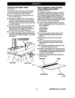 Предварительный просмотр 33 страницы Craftsman 315.220100 Owner'S Manual