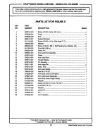 Предварительный просмотр 69 страницы Craftsman 315.220100 Owner'S Manual