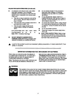 Preview for 5 page of Craftsman 315.220730 Owner'S Manual