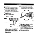 Preview for 10 page of Craftsman 315.220730 Owner'S Manual