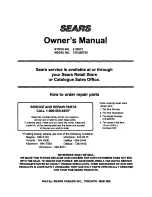 Preview for 16 page of Craftsman 315.220730 Owner'S Manual