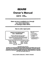 Preview for 16 page of Craftsman 315.222560 Owner'S Manual