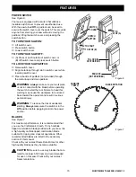 Preview for 15 page of Craftsman 315.228110 Owner'S Manual