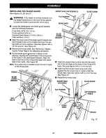 Preview for 25 page of Craftsman 315.228490 Owner'S Manual