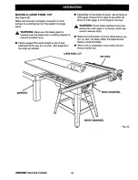 Preview for 42 page of Craftsman 315.228490 Owner'S Manual