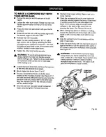 Предварительный просмотр 22 страницы Craftsman 315.243000 Owner'S Manual