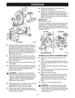 Preview for 20 page of Craftsman 315.243130 Operator'S Manual