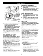 Preview for 18 page of Craftsman 315.243150 Owner'S Manual