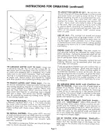 Preview for 5 page of Craftsman 315.25031 Assembly And Operating Instructions Manual