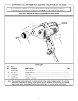 Предварительный просмотр 17 страницы Craftsman 315.262520 Operator'S Manual