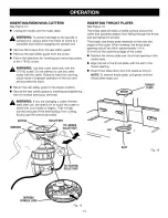 Предварительный просмотр 15 страницы Craftsman 315.265030 Operator'S Manual