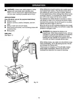 Preview for 14 page of Craftsman 315.267380 Operator'S Manual