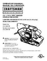 Craftsman 315.268192 Operator'S Manual preview