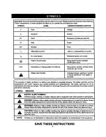 Предварительный просмотр 5 страницы Craftsman 315.269460 Owner'S Manual