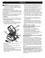 Preview for 12 page of Craftsman 315.271190 Owner'S Manual