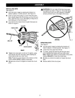 Предварительный просмотр 8 страницы Craftsman 315.271200 Owner'S Manual