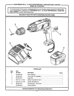 Preview for 17 page of Craftsman 315.271221 Owner'S Manual