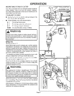 Предварительный просмотр 9 страницы Craftsman 315.271890 Owner'S Manual