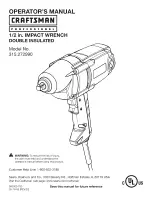 Craftsman 315.272990 Operator'S Manual preview