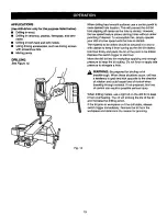 Preview for 13 page of Craftsman 315.273980 Owner'S Manual