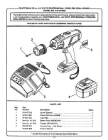 Preview for 17 page of Craftsman 315.273980 Owner'S Manual