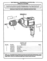 Preview for 13 page of Craftsman 315.273990 Owner'S Manual