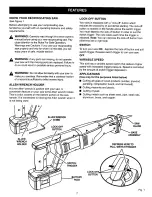 Preview for 7 page of Craftsman 315.274050 Owner'S Manual