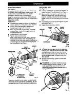 Предварительный просмотр 11 страницы Craftsman 315.274990 Owner'S Manual