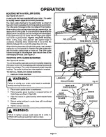 Предварительный просмотр 18 страницы Craftsman 315.275110 Owner'S Manual