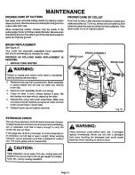 Предварительный просмотр 21 страницы Craftsman 315.275110 Owner'S Manual