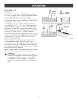 Preview for 14 page of Craftsman 315.277150 Operator'S Manual