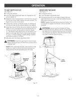 Preview for 15 page of Craftsman 315.277150 Operator'S Manual