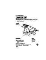 Craftsman 315.277171 Owner'S Manual preview