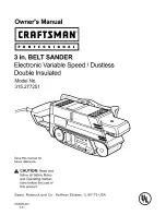 Preview for 1 page of Craftsman 315.277251 Owner'S Manual