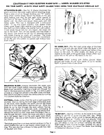 Preview for 5 page of Craftsman 315.27782 Assebly And Operation Instructions