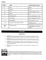 Предварительный просмотр 5 страницы Craftsman 315.27994 Owner'S Manual