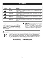 Preview for 6 page of Craftsman 315.281260 Operator'S Manual