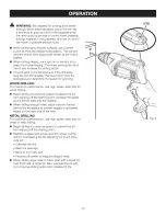 Preview for 13 page of Craftsman 315.281260 Operator'S Manual