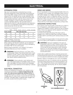 Preview for 8 page of Craftsman 315.28462 Operator'S Manual