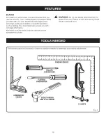 Preview for 13 page of Craftsman 315.28462 Operator'S Manual