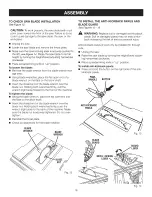 Preview for 18 page of Craftsman 315.28462 Operator'S Manual