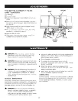 Preview for 38 page of Craftsman 315.28462 Operator'S Manual