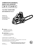 Craftsman 315.3413 Operator'S Manual preview