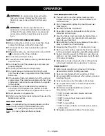 Preview for 13 page of Craftsman 315.CG1150 Operator'S Manual
