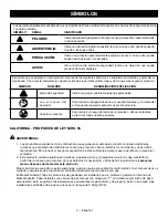 Предварительный просмотр 24 страницы Craftsman 315.CG1150 Operator'S Manual