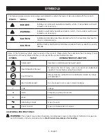 Preview for 4 page of Craftsman 315.CH2020 Operator'S Manual